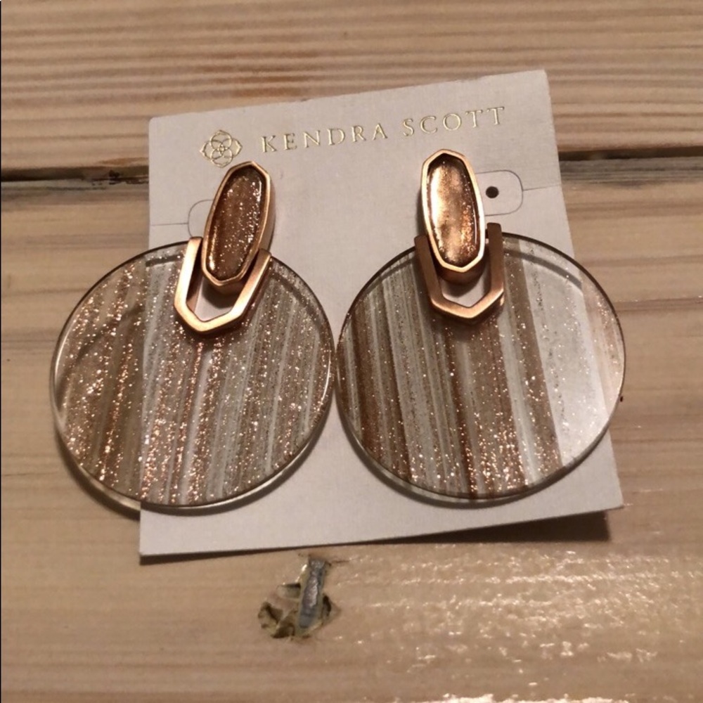 Kendra Scott limited release dusted gold Didi